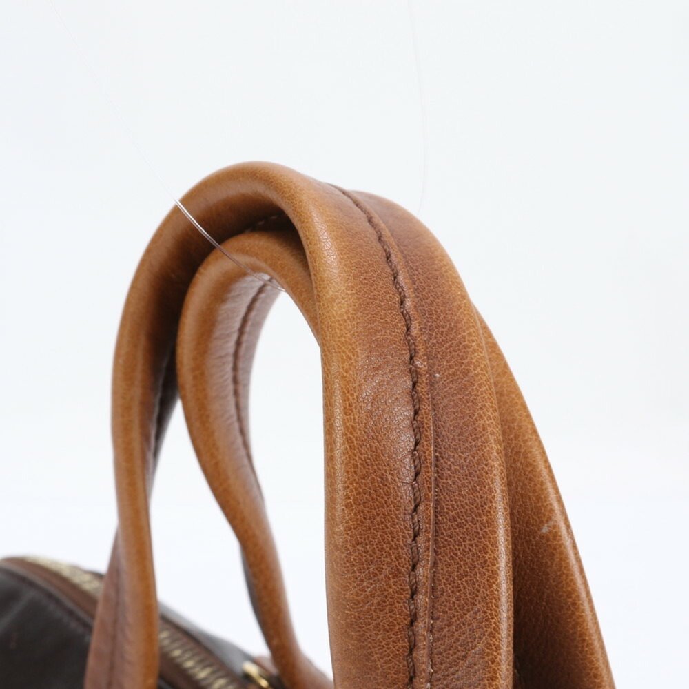 Fendi Chameleon Leather Handbag Tote Genuine Brown Women's - Picture 6 of 15